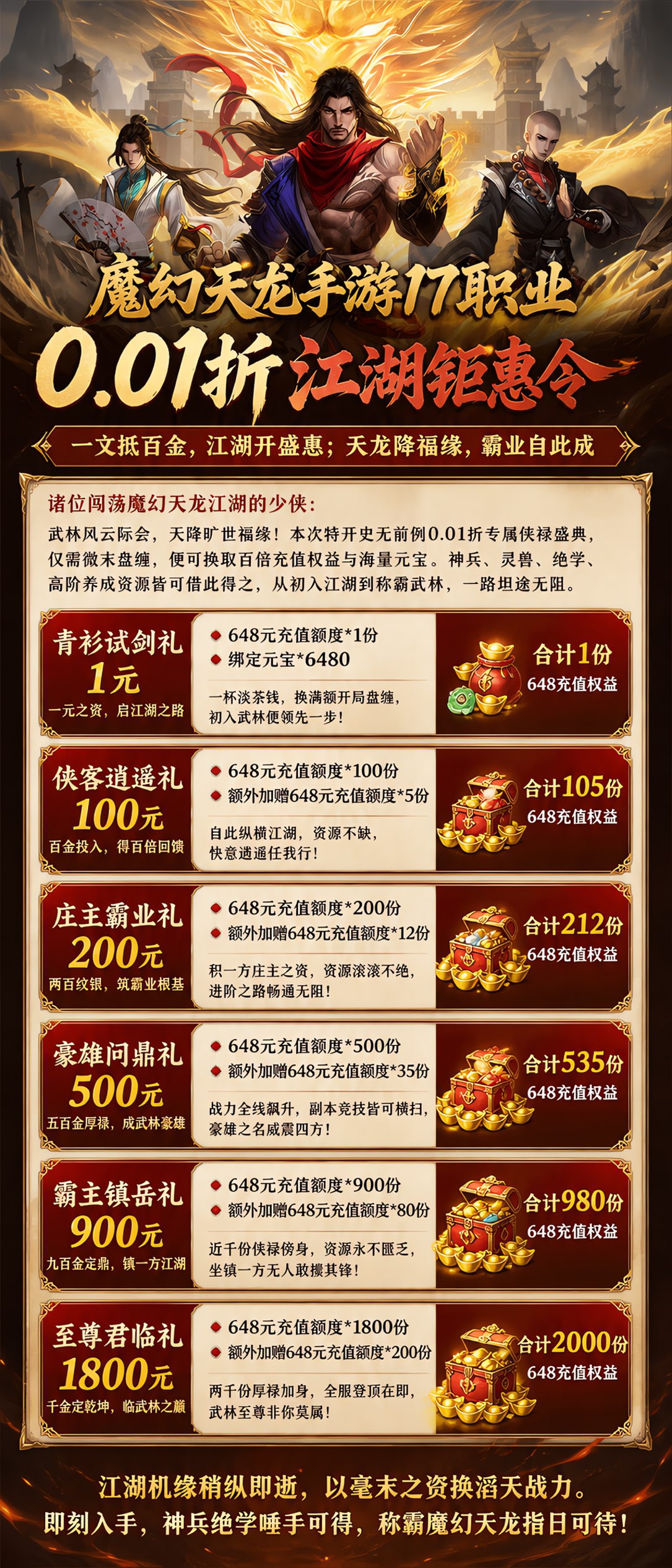 魔幻天龙17职业游戏详情福利 3